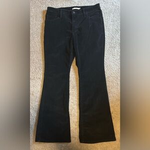 Levi's Women's Corduroy Flare Black Jeans